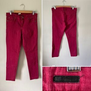 Kut From The Kloth Red Diana Skinny Jeans Women’s Size 6
